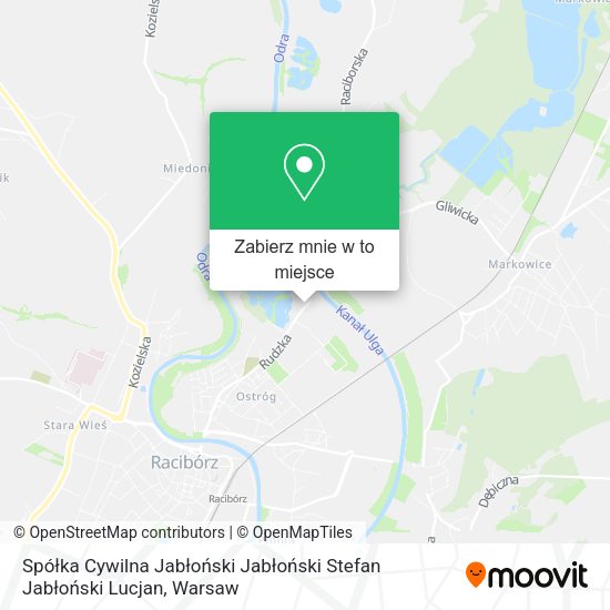 Mapa Spółka Cywilna Jabłoński Jabłoński Stefan Jabłoński Lucjan