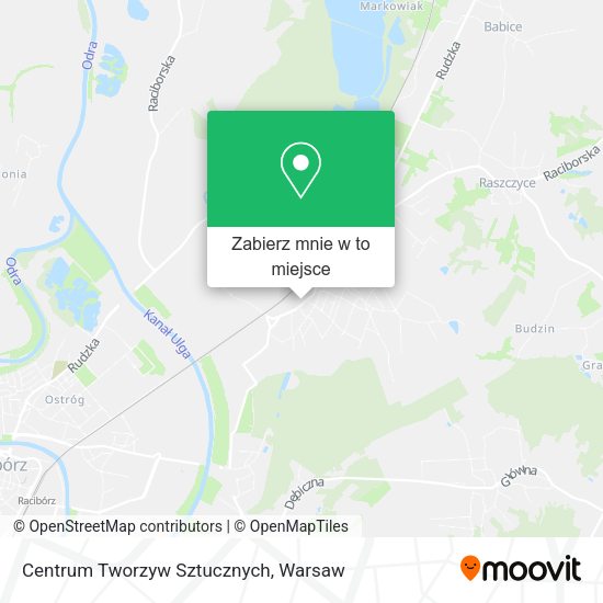 Mapa Centrum Tworzyw Sztucznych