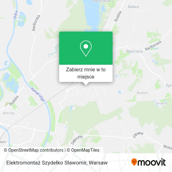 Mapa Elektromontaż Szydełko Sławomir