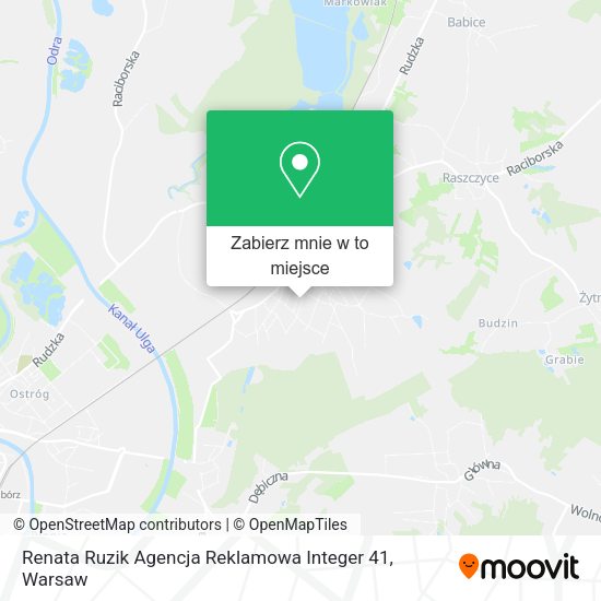 Mapa Renata Ruzik Agencja Reklamowa Integer 41