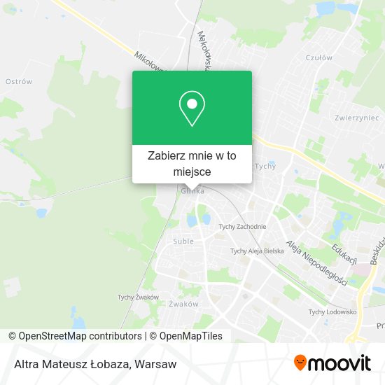 Mapa Altra Mateusz Łobaza