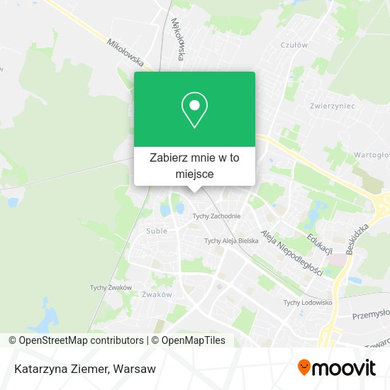 Mapa Katarzyna Ziemer