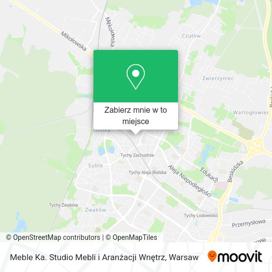 Mapa Meble Ka. Studio Mebli i Aranżacji Wnętrz