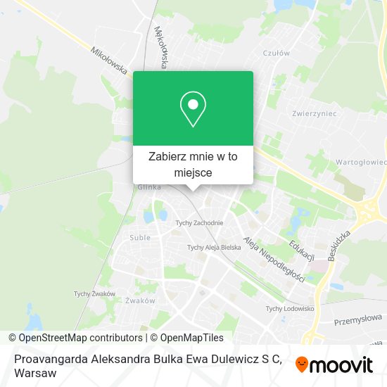 Mapa Proavangarda Aleksandra Bulka Ewa Dulewicz S C