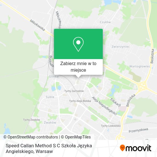 Mapa Speed Callan Method S C Szkoła Języka Angielskiego