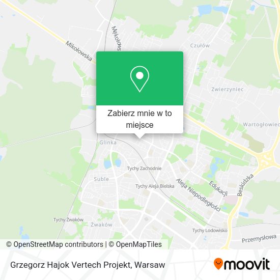 Mapa Grzegorz Hajok Vertech Projekt