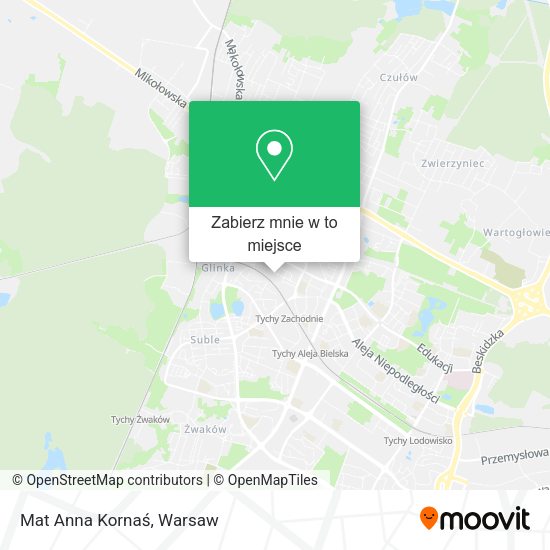 Mapa Mat Anna Kornaś