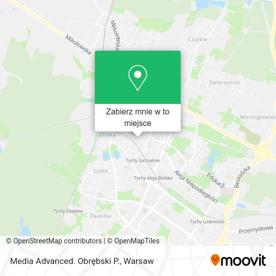 Mapa Media Advanced. Obrębski P.