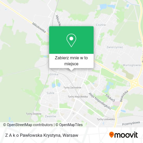 Mapa Z A k o Pawłowska Krystyna