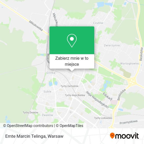 Mapa Emte Marcin Telinga