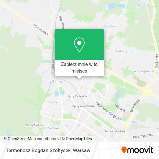 Mapa Termobosz Bogdan Szołtysek