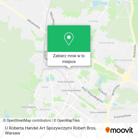 Mapa U Roberta Handel Art Spozywczymi Robert Bros