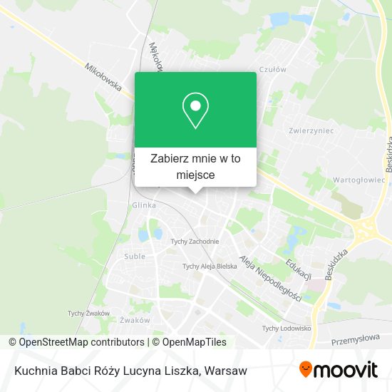 Mapa Kuchnia Babci Róży Lucyna Liszka