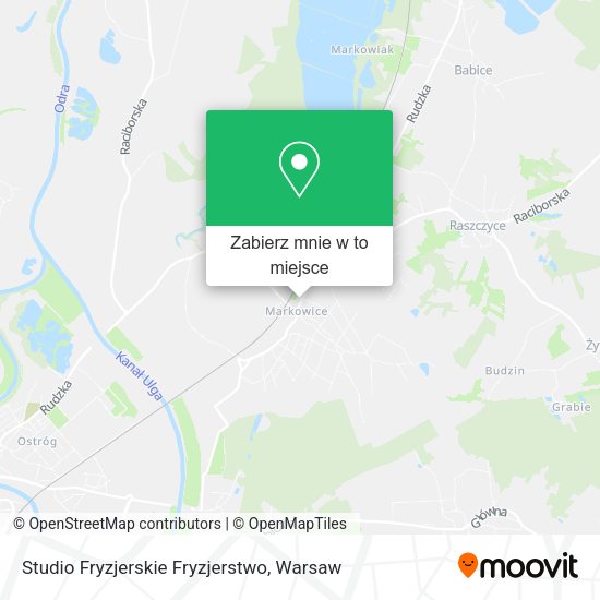 Mapa Studio Fryzjerskie Fryzjerstwo