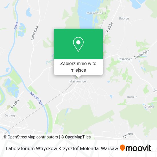 Mapa Laboratorium Wtrysków Krzysztof Molenda