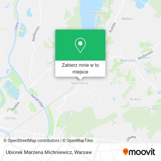 Mapa Ubiorek Marzena Michniewicz