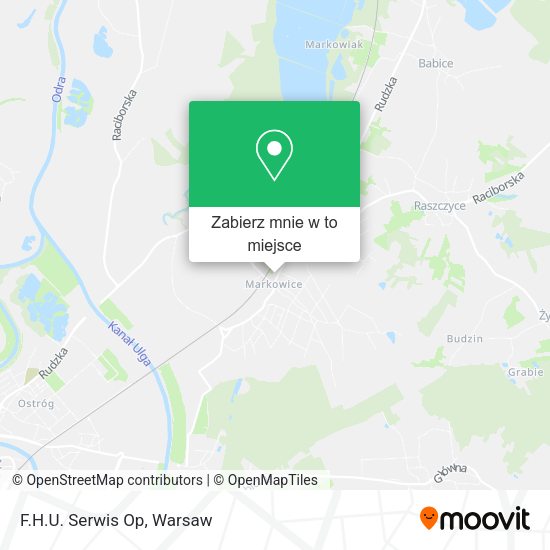 Mapa F.H.U. Serwis Op