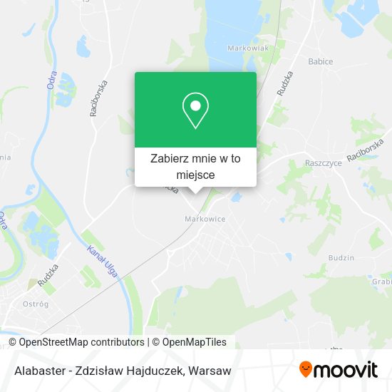 Mapa Alabaster - Zdzisław Hajduczek