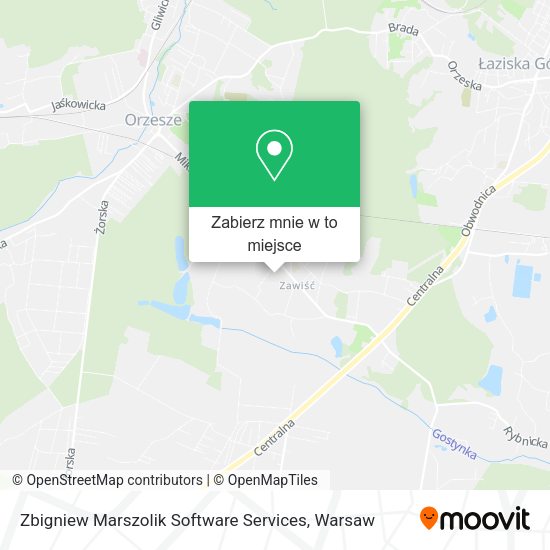 Mapa Zbigniew Marszolik Software Services