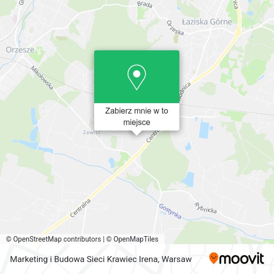 Mapa Marketing i Budowa Sieci Krawiec Irena