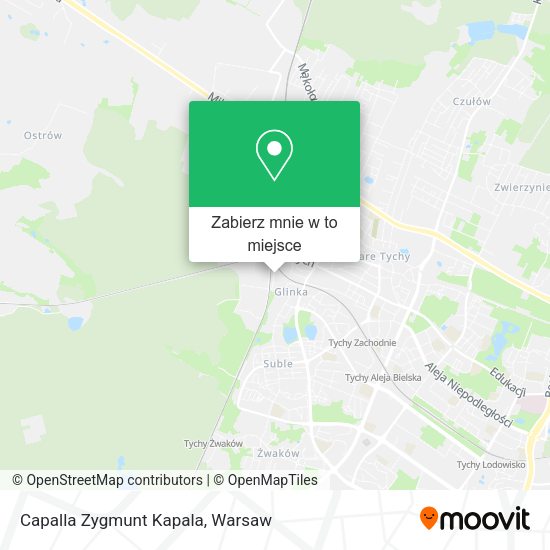 Mapa Capalla Zygmunt Kapala