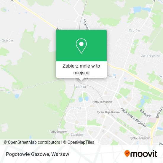 Mapa Pogotowie Gazowe