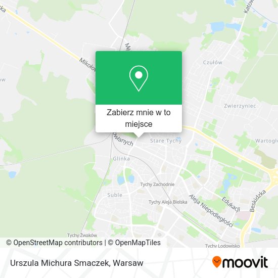 Mapa Urszula Michura Smaczek