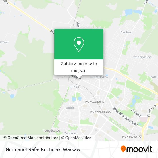 Mapa Germanet Rafał Kuchciak