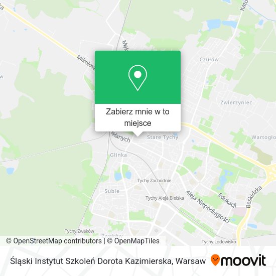 Mapa Śląski Instytut Szkoleń Dorota Kazimierska