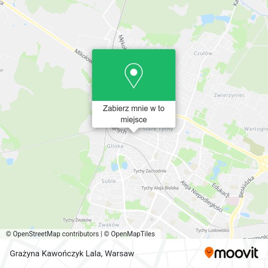 Mapa Grażyna Kawończyk Lala