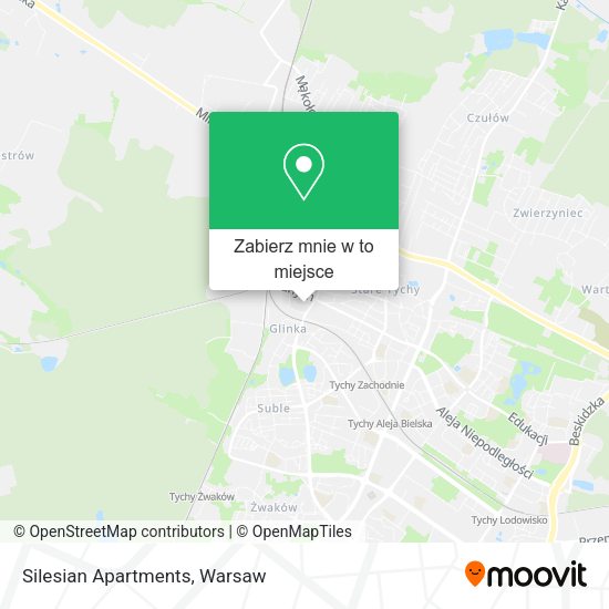 Mapa Silesian Apartments