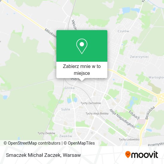 Mapa Smaczek Michał Zaczek