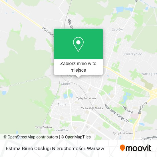 Mapa Estima Biuro Obsługi Nieruchomości