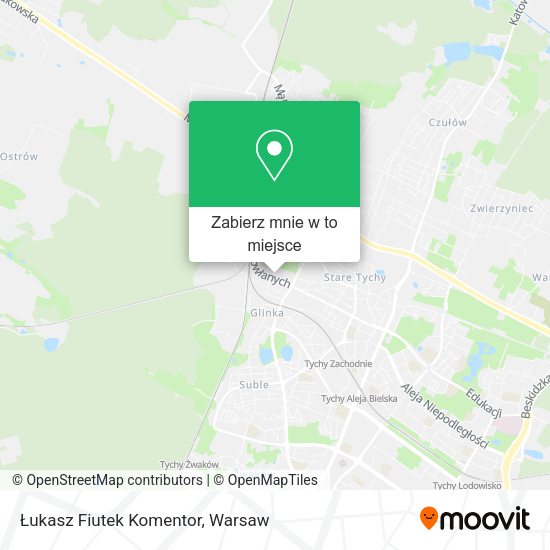 Mapa Łukasz Fiutek Komentor