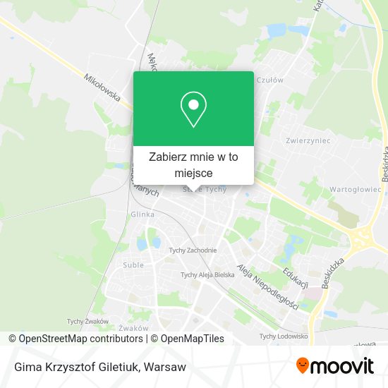 Mapa Gima Krzysztof Giletiuk