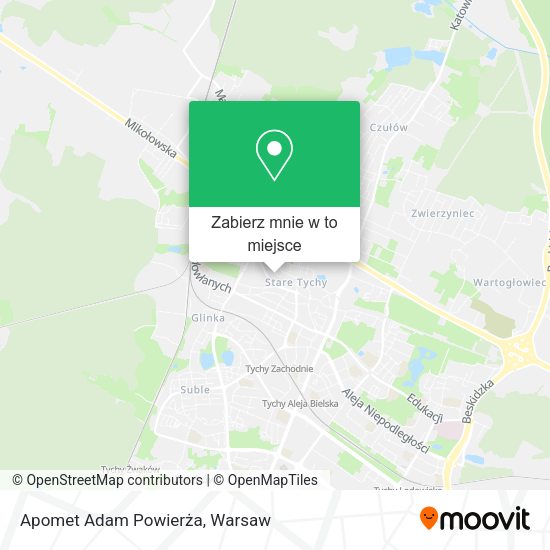 Mapa Apomet Adam Powierża