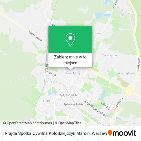 Mapa Frajda Spółka Cywilna Kołodziejczyk Marcin