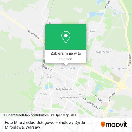 Mapa Foto Mira Zakład Usługowo Handlowy Dyrda Mirosława