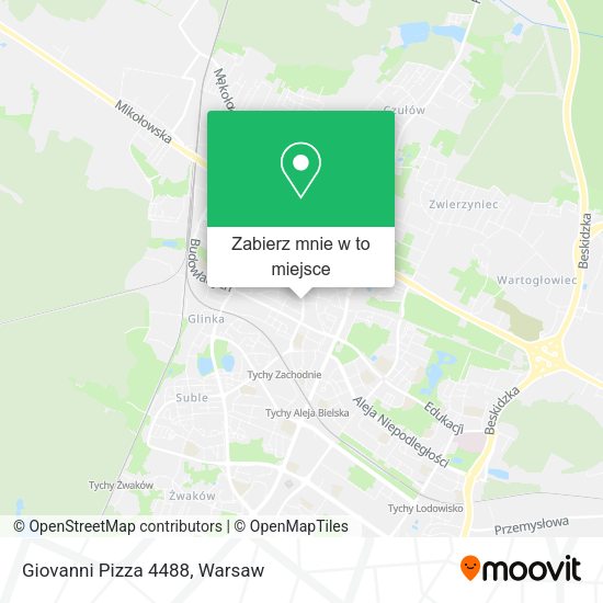 Mapa Giovanni Pizza 4488