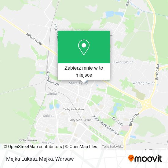 Mapa Mejka Lukasz Mejka