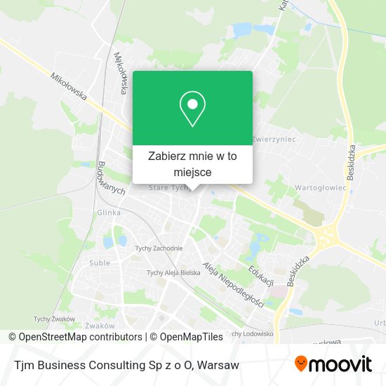 Mapa Tjm Business Consulting Sp z o O