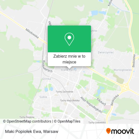 Mapa Maki Popiołek Ewa