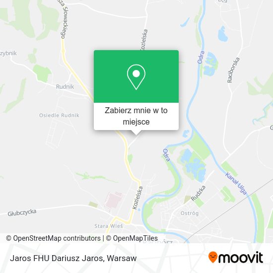 Mapa Jaros FHU Dariusz Jaros