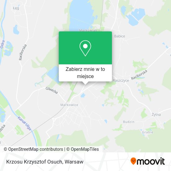 Mapa Krzosu Krzysztof Osuch