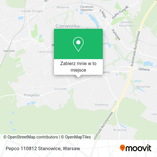 Mapa Pepco 110812 Stanowice