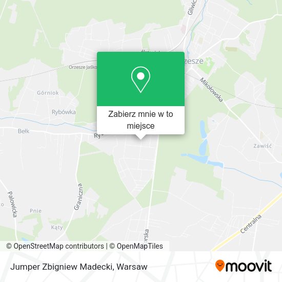 Mapa Jumper Zbigniew Madecki