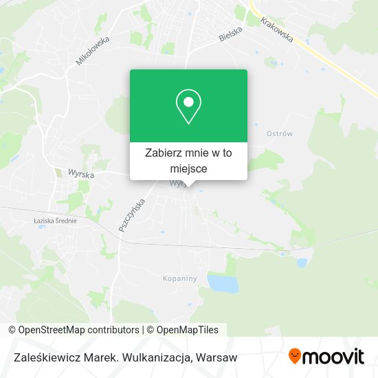 Mapa Zaleśkiewicz Marek. Wulkanizacja