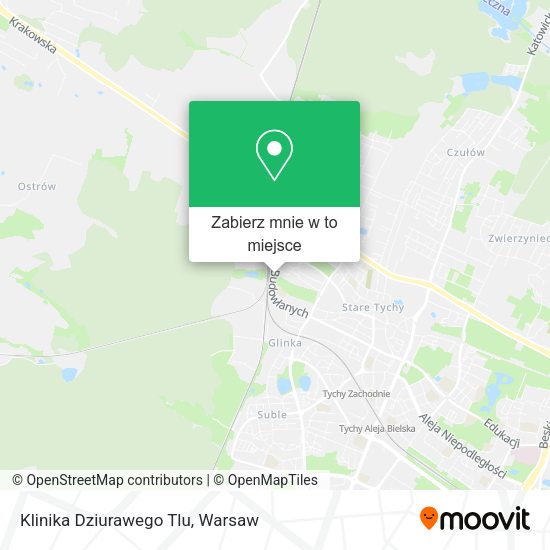 Mapa Klinika Dziurawego Tlu