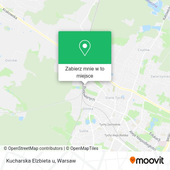 Mapa Kucharska Elzbieta u