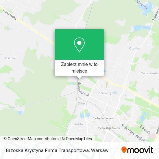 Mapa Brzoska Krystyna Firma Transportowa